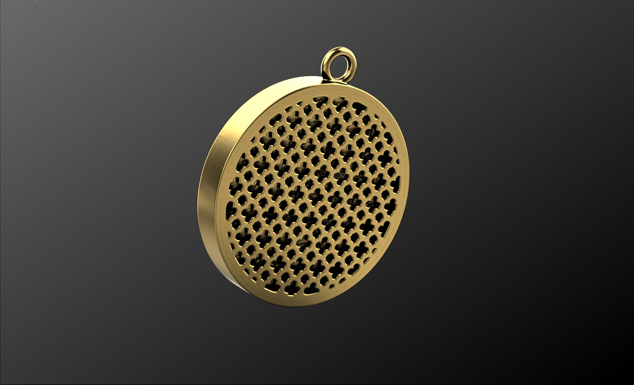 Scorpion pendant 3D print model_2