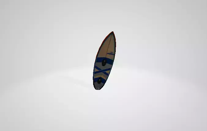 3D Surfboard Model