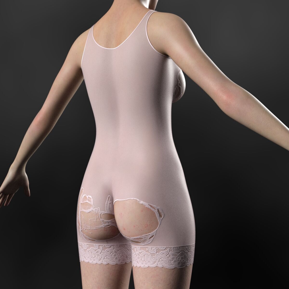 HX Jumpsuit for G8 and G9 Female 3D model_6