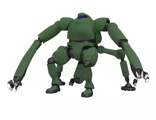 Ghost in the Shell Russian Dazhbog ArmSuit 3d print model