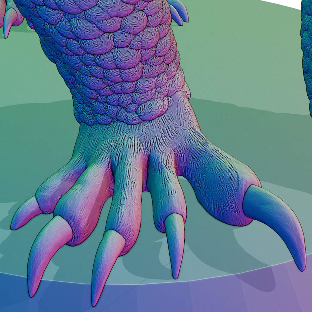 3D Printable Thylacoleo Miniature 3D print model_4