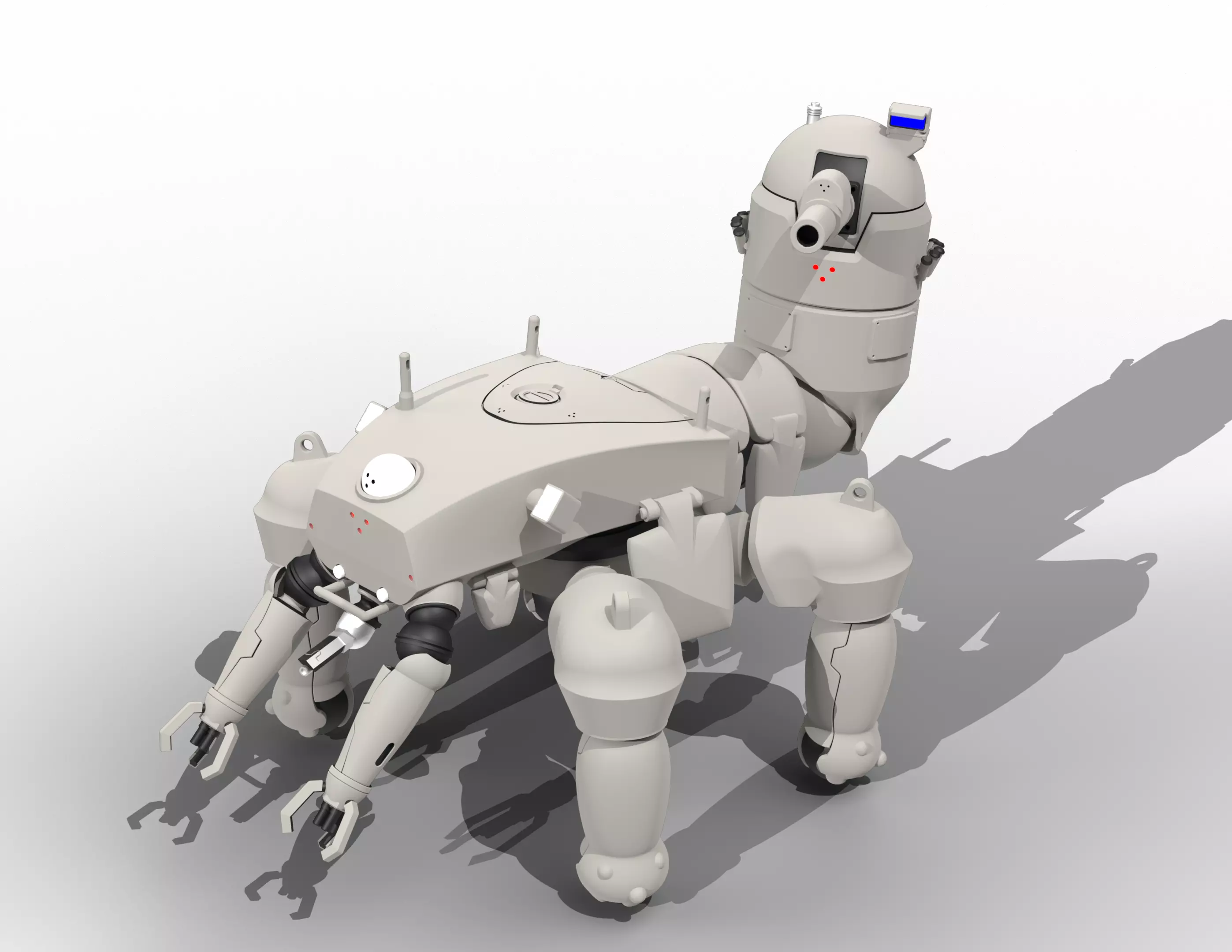 Ghost in the Shell HAW206 Spider Tank 3D print model 3D print model_0