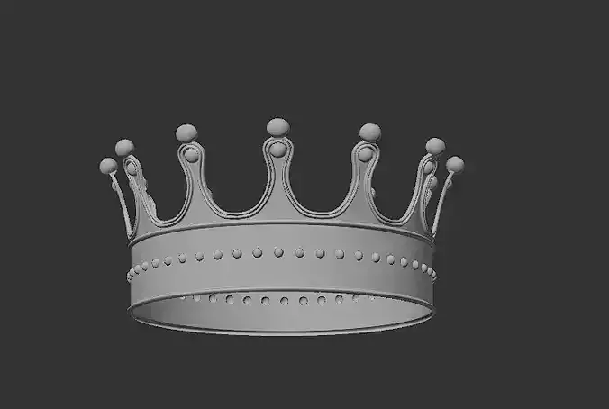 Gold Crown 3D model