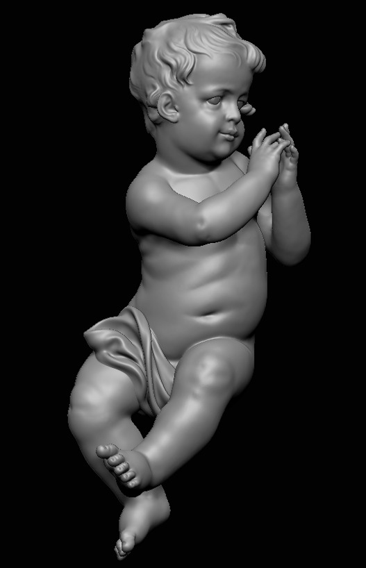 BABY JESUS AGM101 3D print model_3