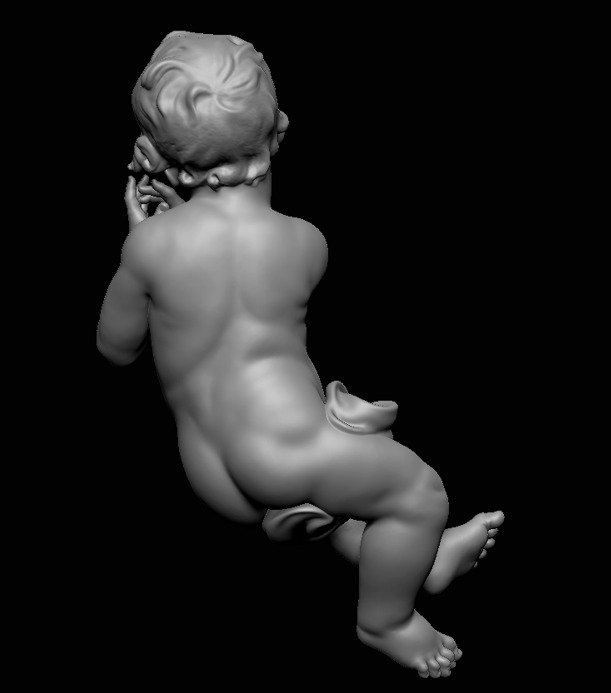 BABY JESUS AGM101 3D print model_2