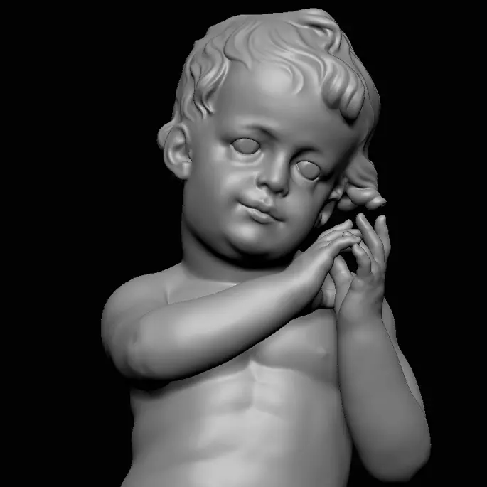 BABY JESUS AGM101 3D print model_0