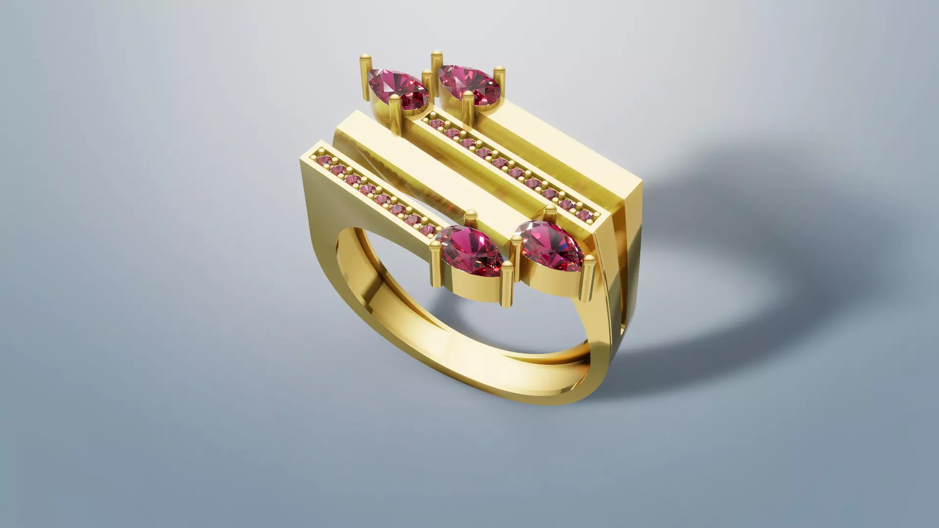 Ring  Vectors 3D print model C 58 3D print model_0