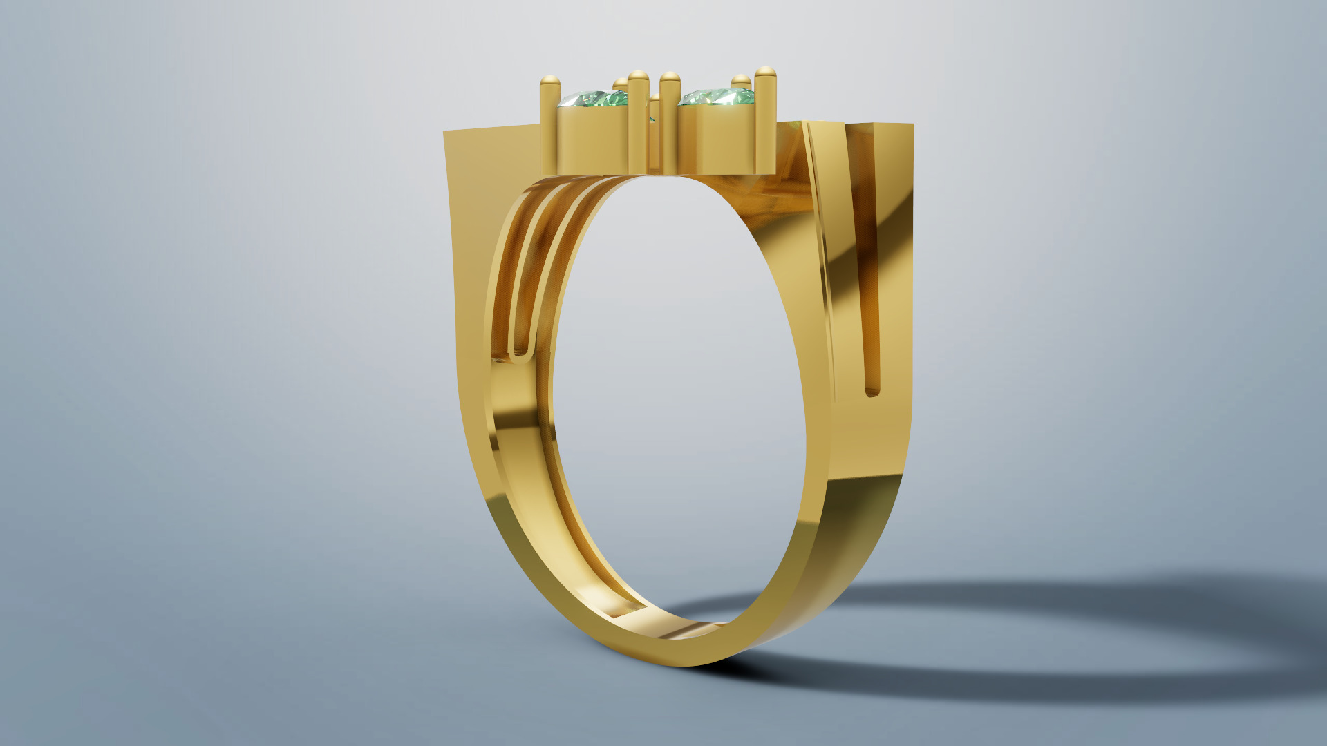 Ring  Vectors 3D print model C 58 3D print model_23