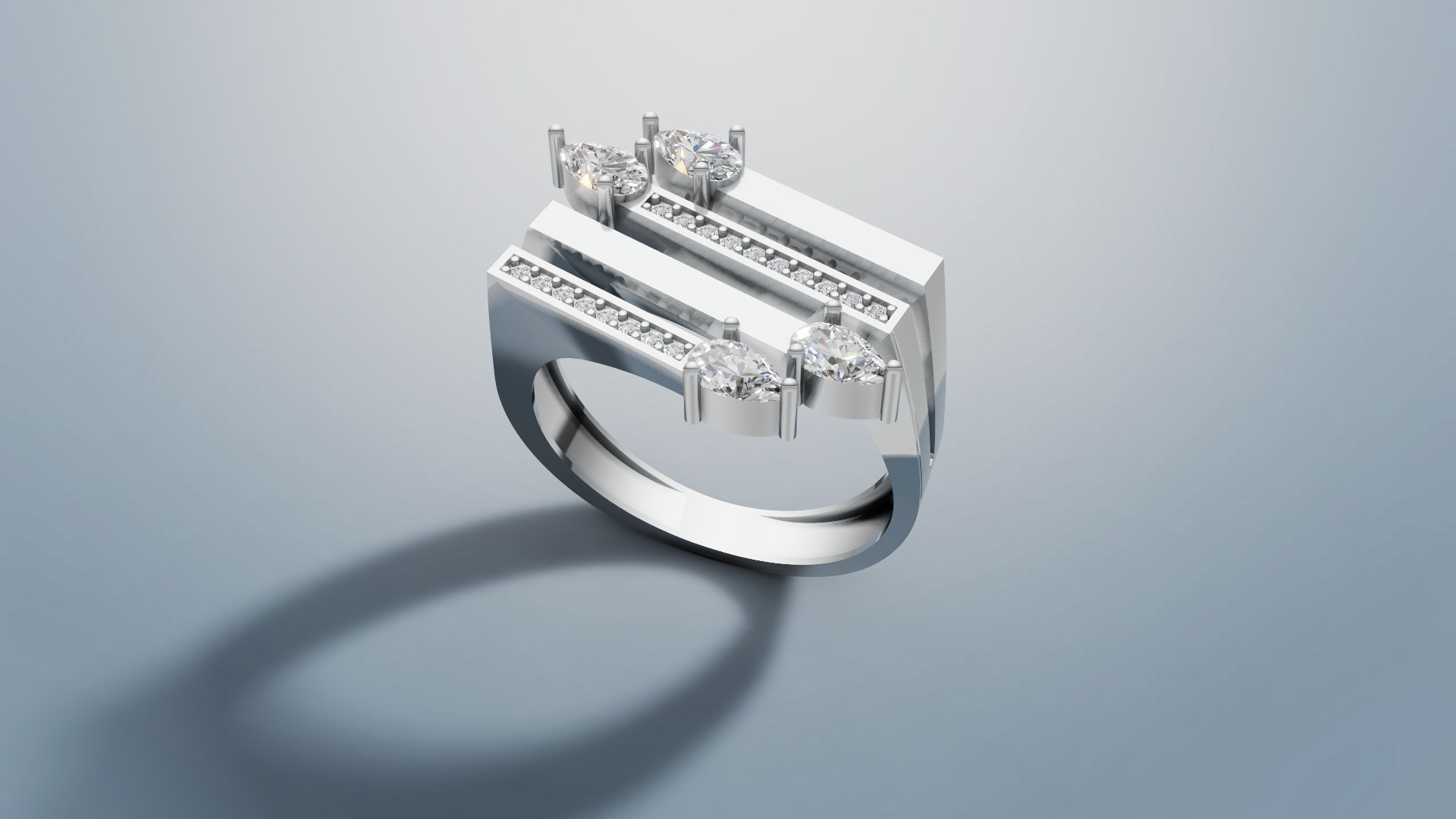 Ring  Vectors 3D print model C 58 3D print model_7