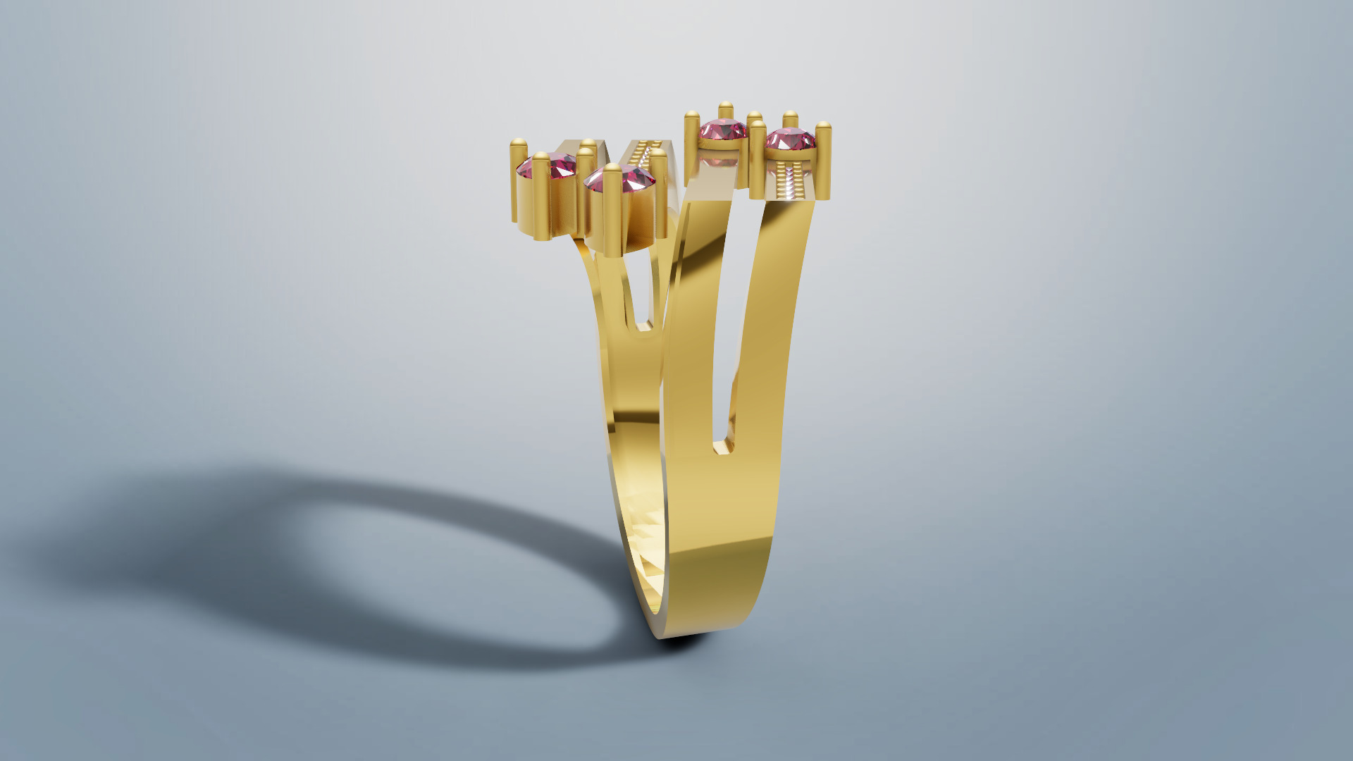 Ring  Vectors 3D print model C 58 3D print model_6