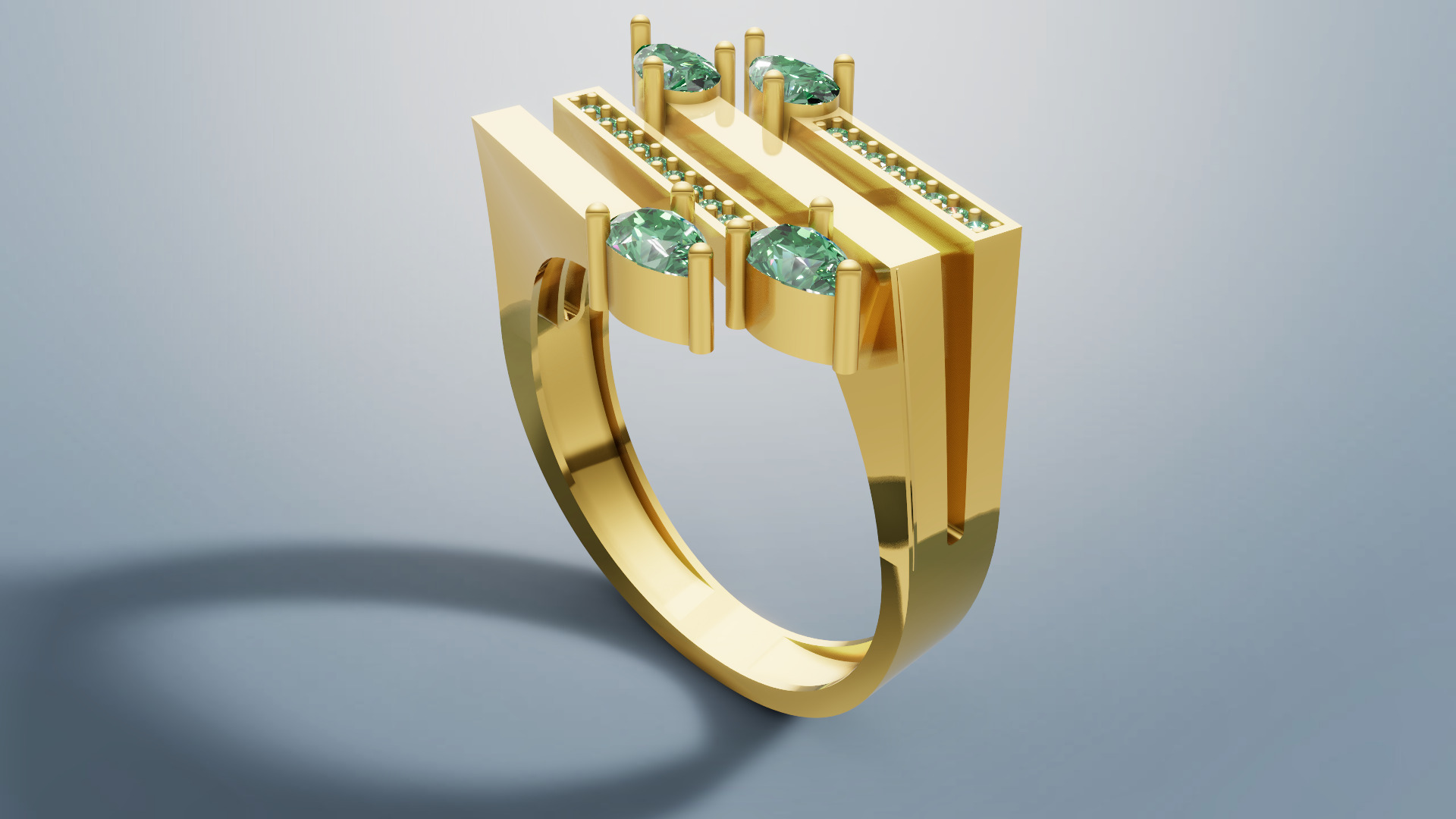 Ring  Vectors 3D print model C 58 3D print model_13