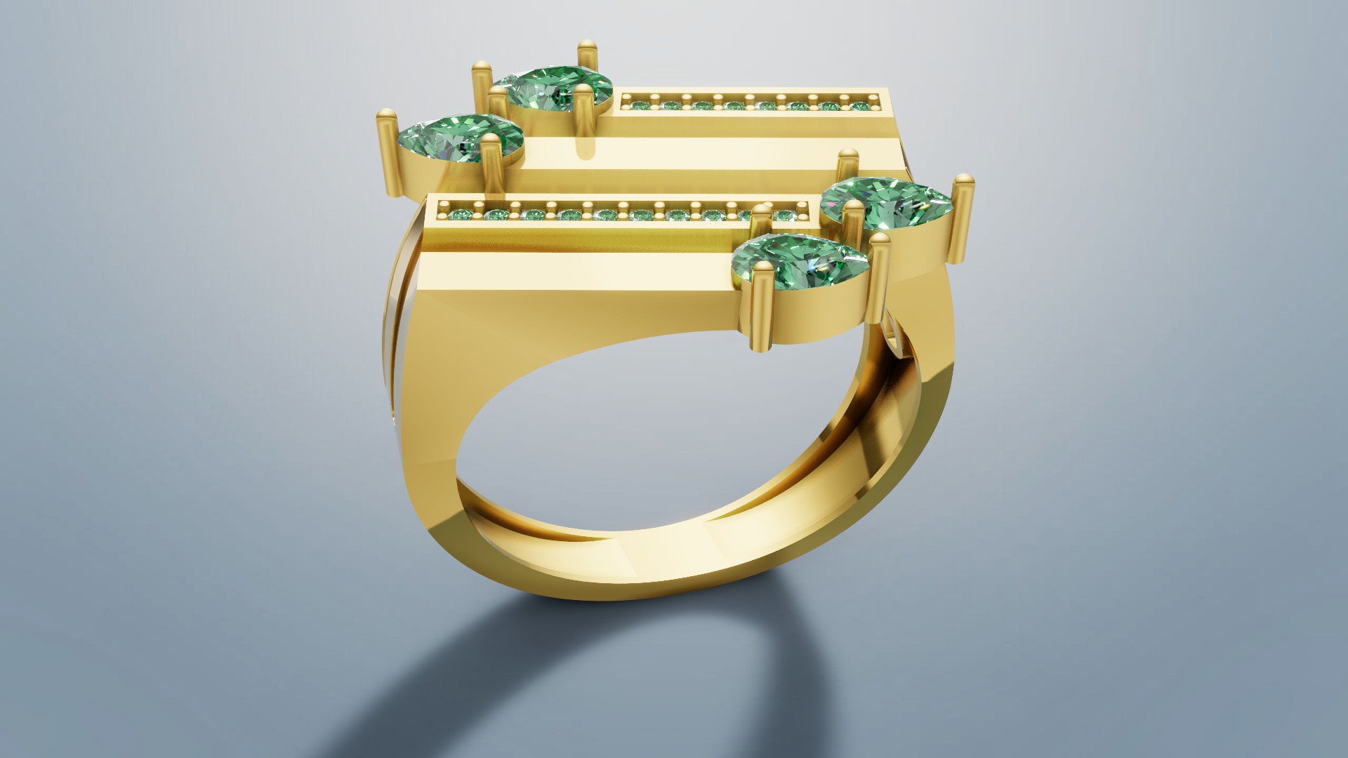 Ring  Vectors 3D print model C 58 3D print model_16