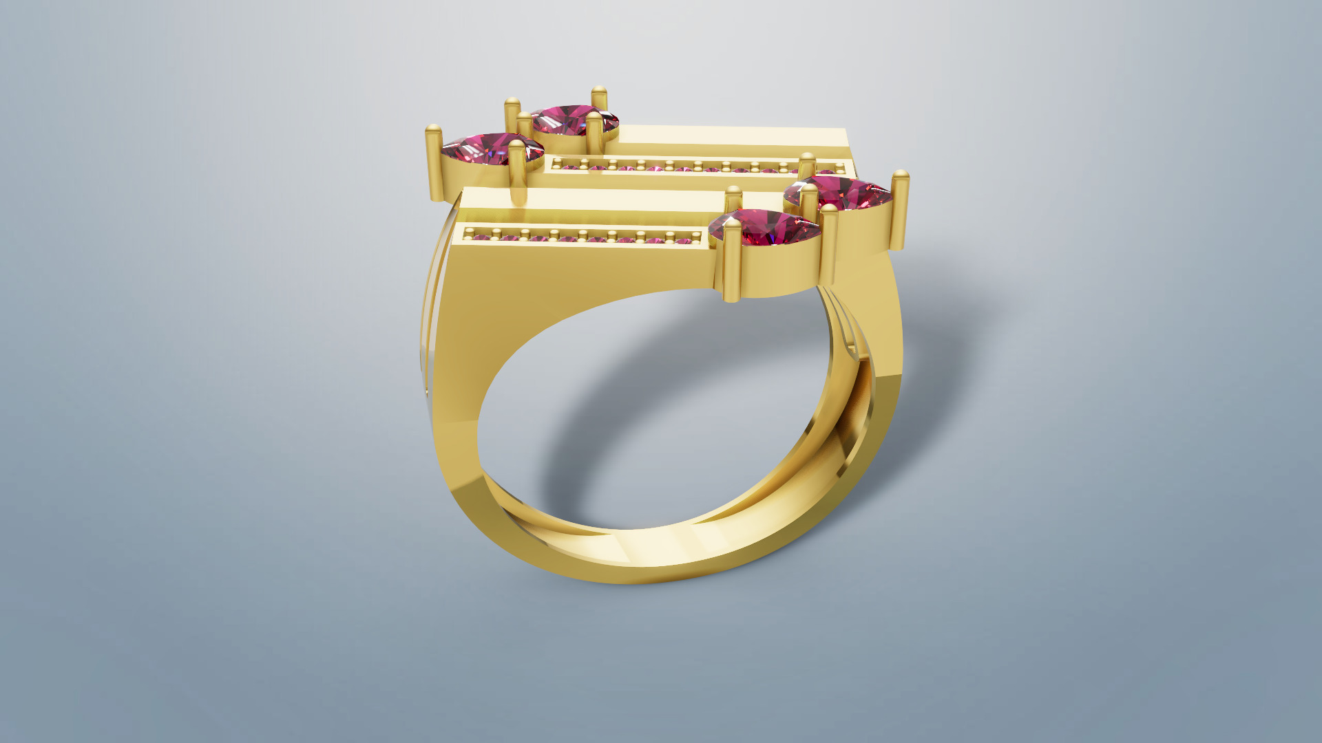 Ring  Vectors 3D print model C 58 3D print model_2