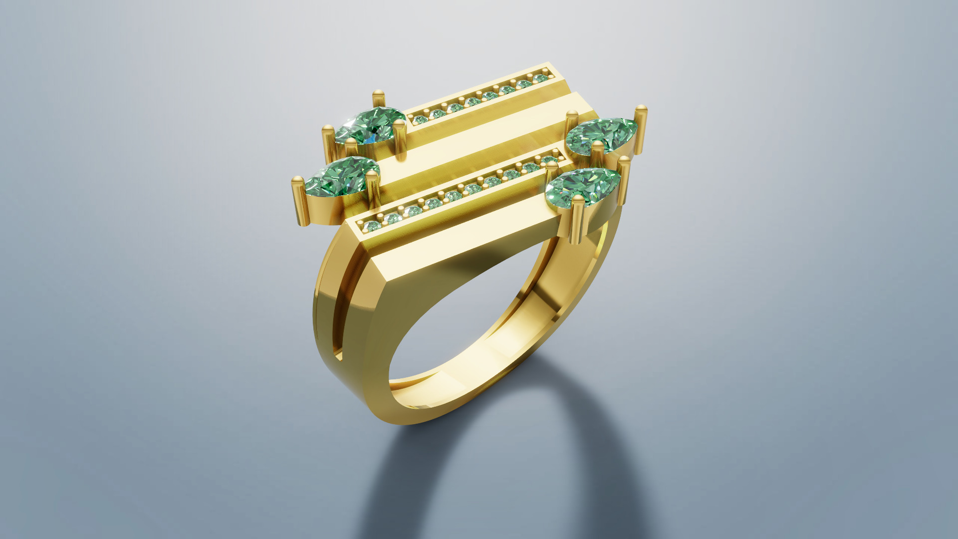 Ring  Vectors 3D print model C 58 3D print model_14