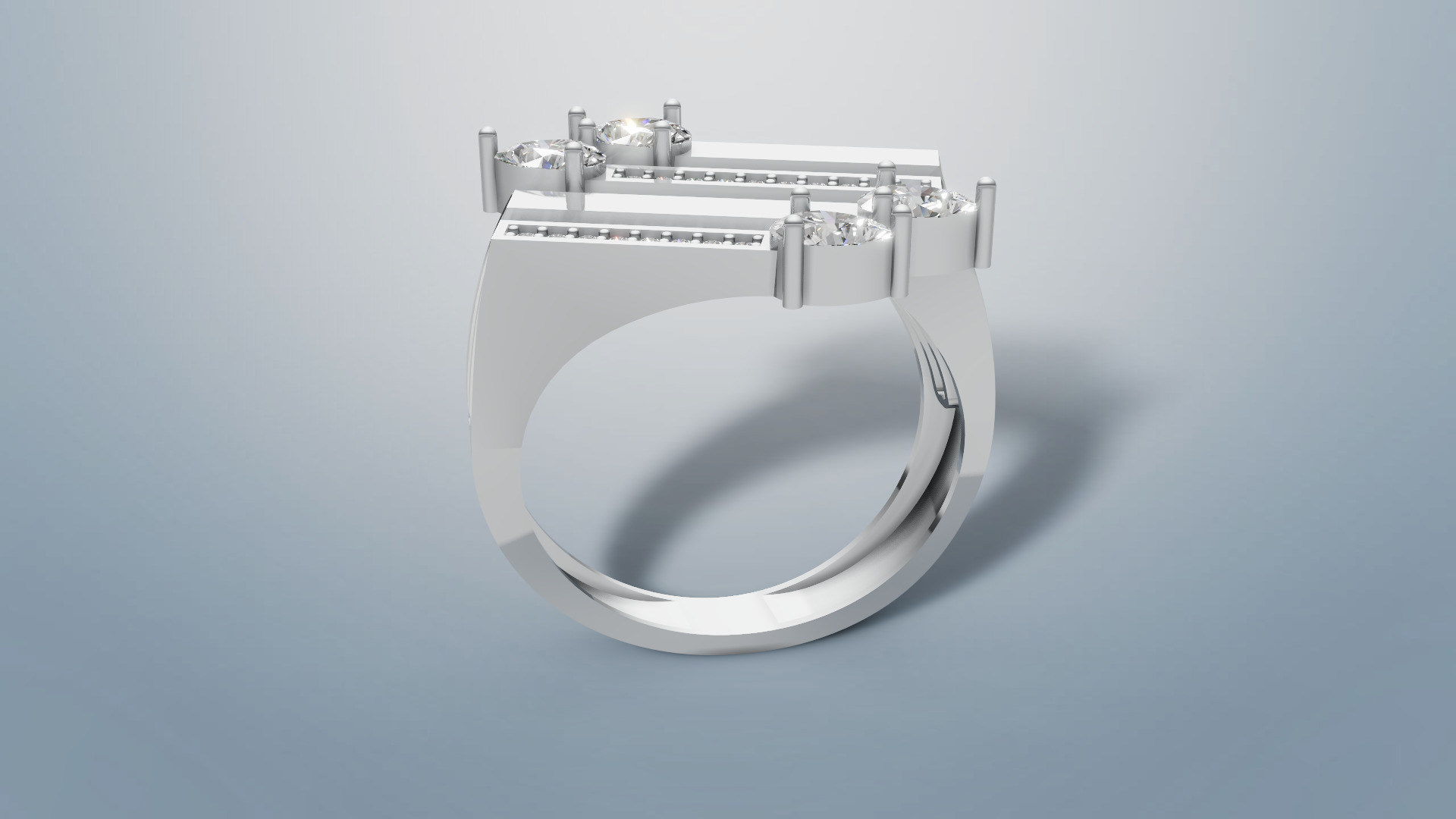 Ring  Vectors 3D print model C 58 3D print model_9