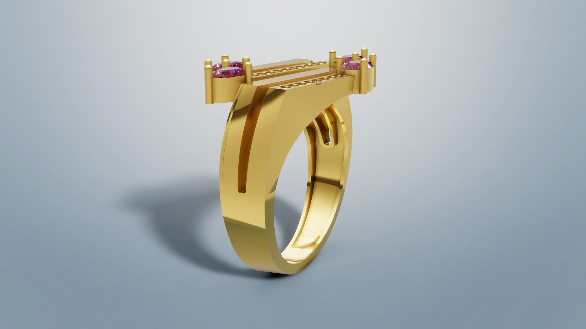 Ring  Vectors 3D print model C 58 3D print model_4