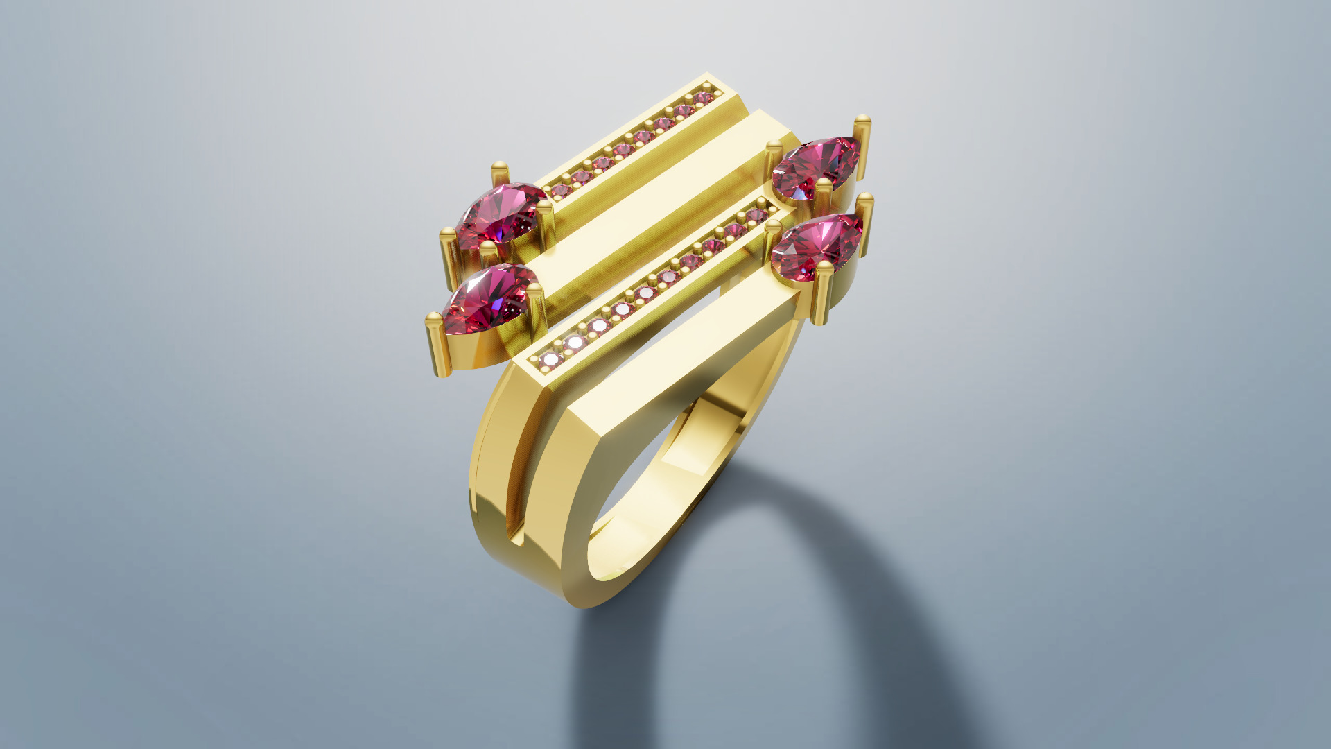 Ring  Vectors 3D print model C 58 3D print model_1