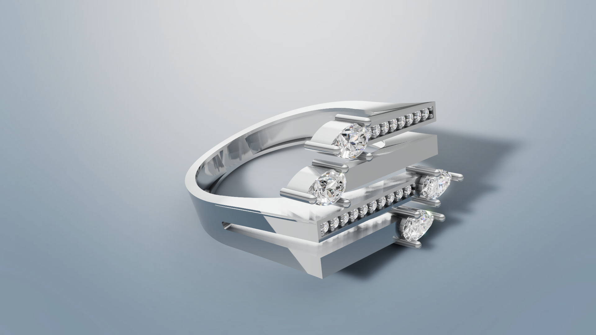 Ring  Vectors 3D print model C 58 3D print model_12