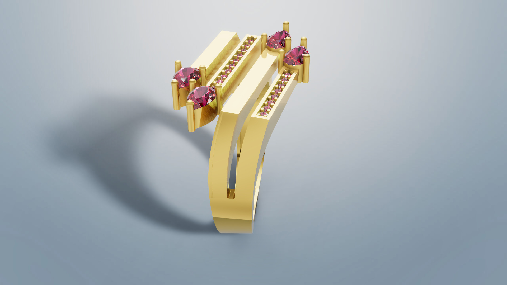 Ring  Vectors 3D print model C 58 3D print model_5