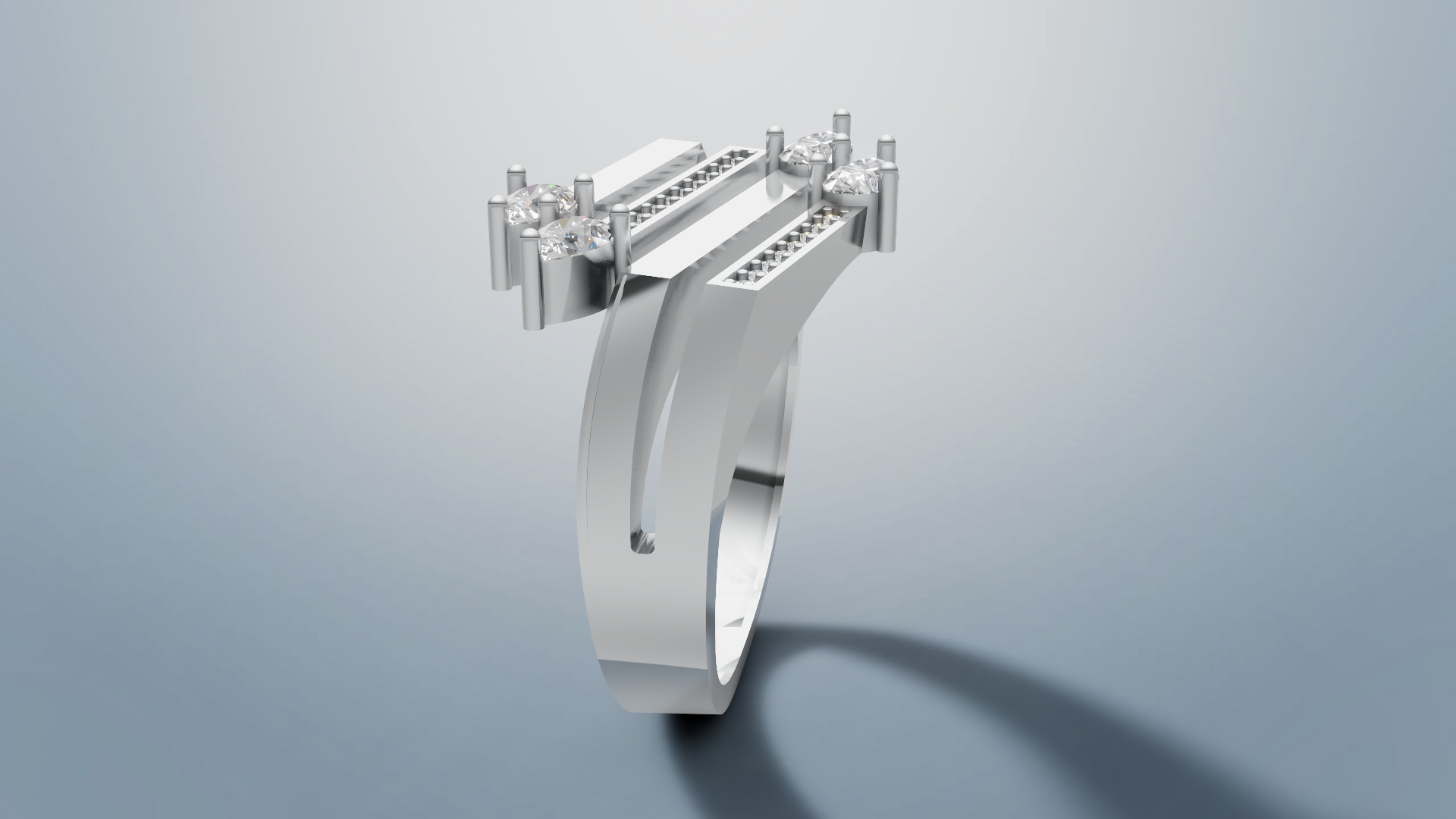 Ring  Vectors 3D print model C 58 3D print model_8