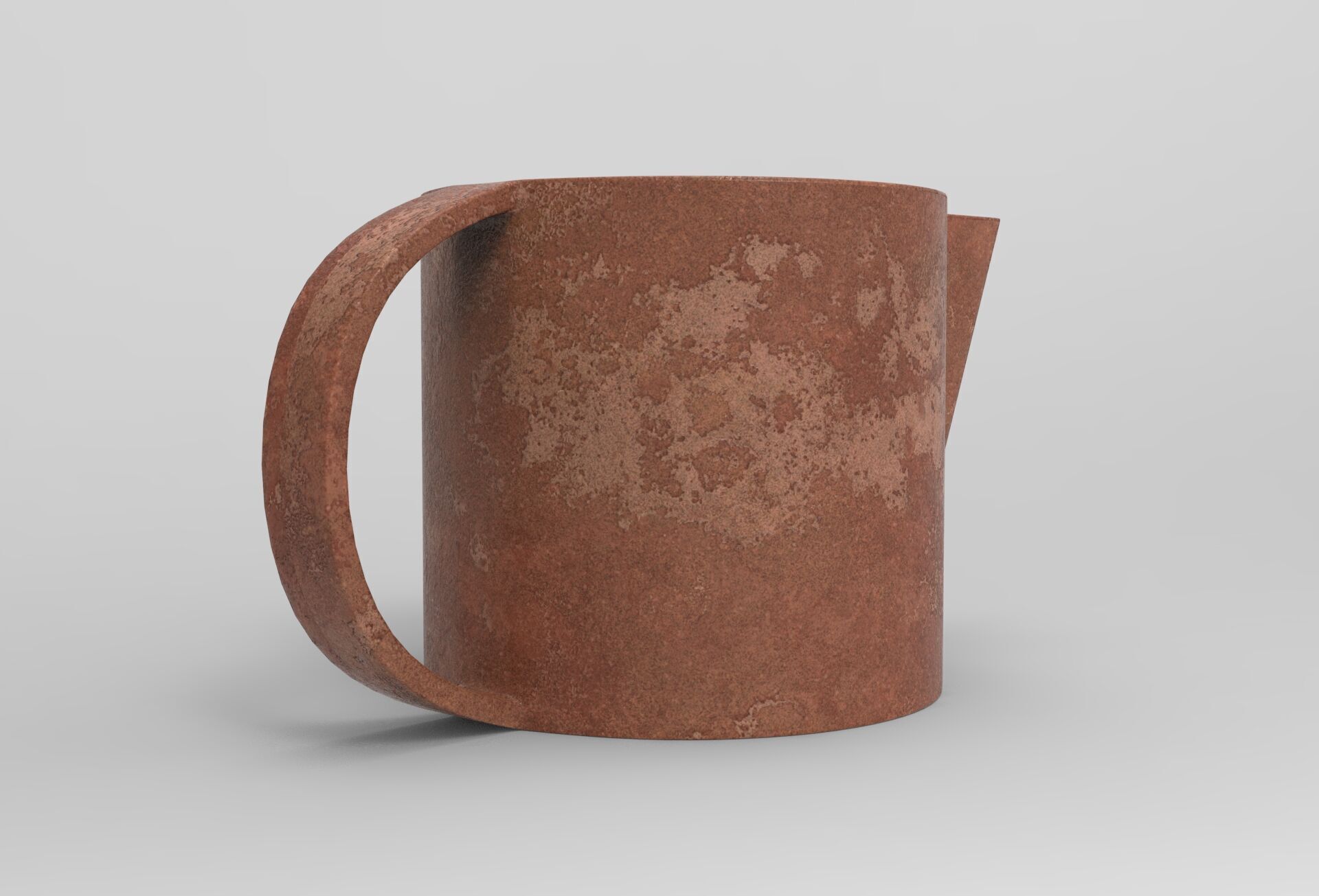 Puhy Plant Pot Low-poly 3D model_2