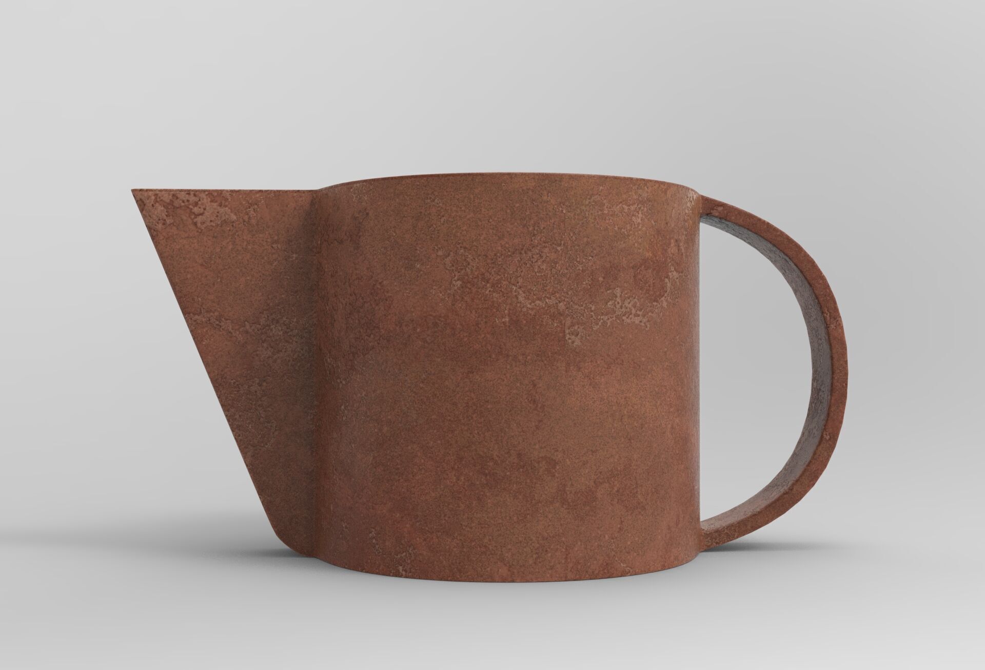 Puhy Plant Pot Low-poly 3D model_4