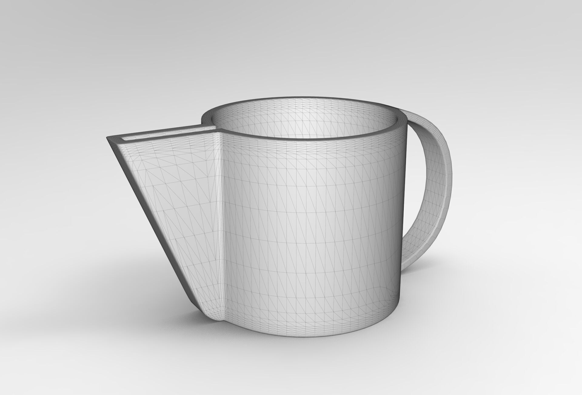 Puhy Plant Pot Low-poly 3D model_5