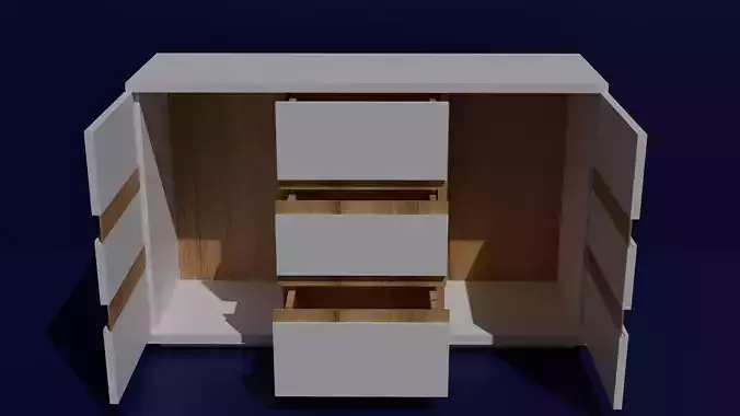Low-poly Dresser 