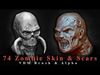 74 Zombie Skin and Scars VDM Brush and Alpha - Vol 13 3D model_1