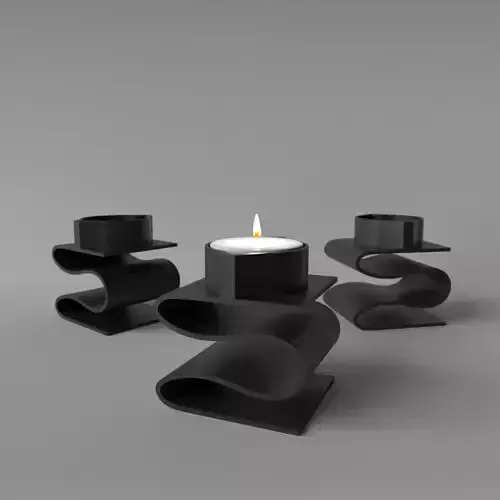 Cantilever Tealight Holder