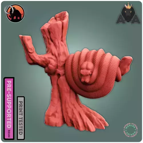 Python 3D print model Python 3D print model