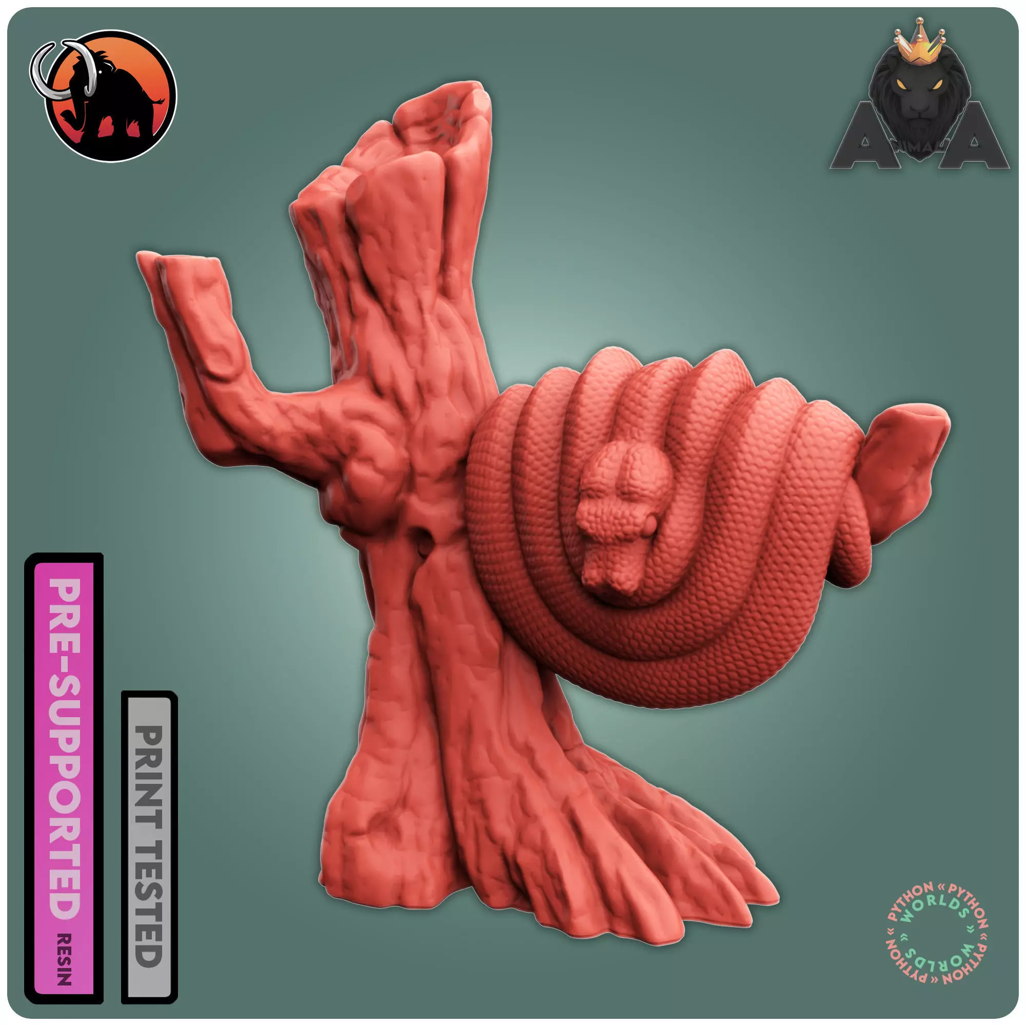 Python 3D print model_0