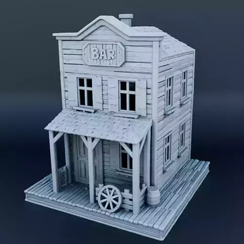 Wild west house