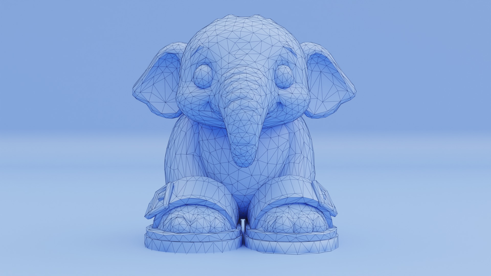 Baby Italian brainrot Low Poly Character 3D Model Collection_15