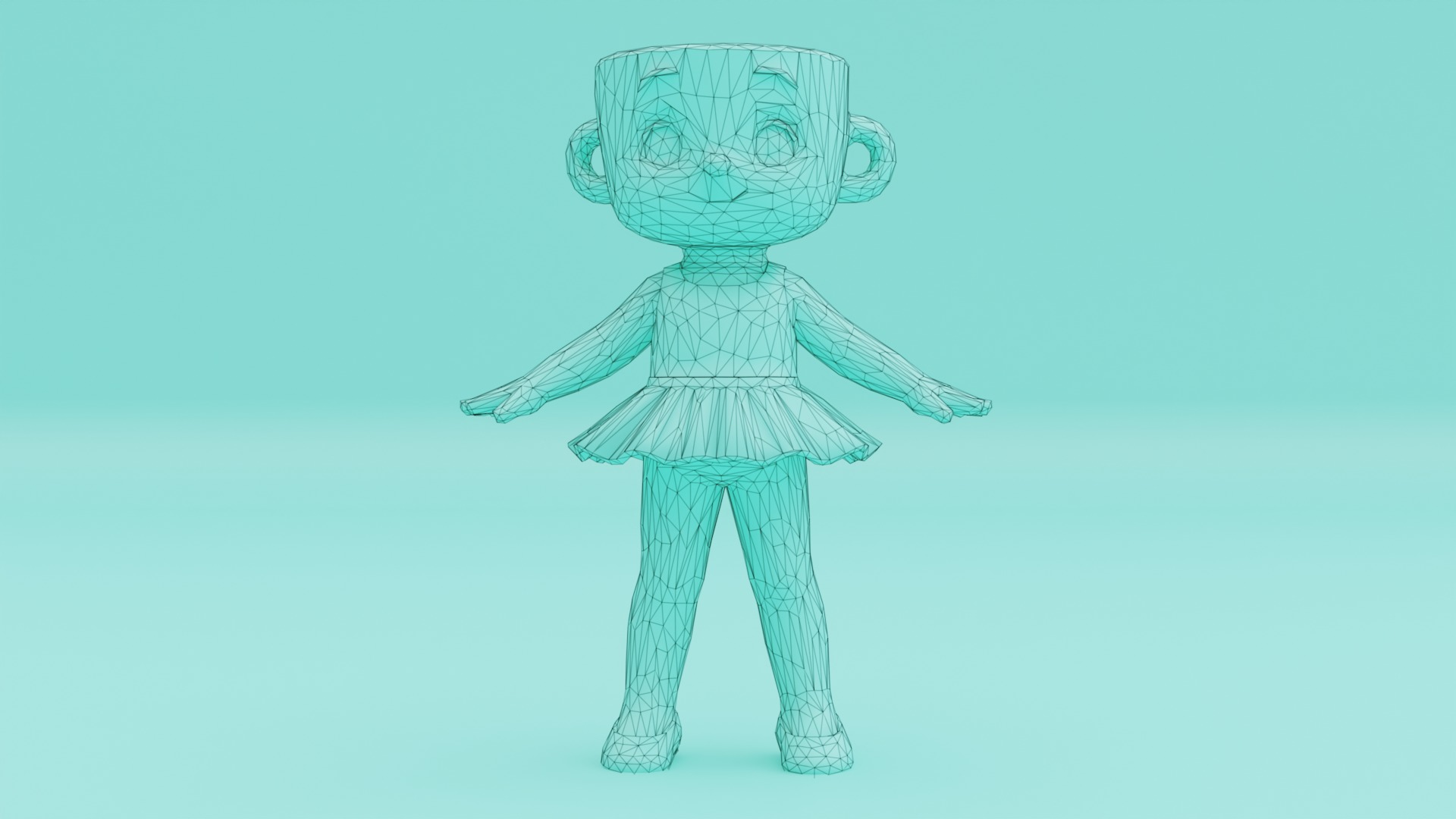 Baby Italian brainrot Low Poly Character 3D Model Collection_13