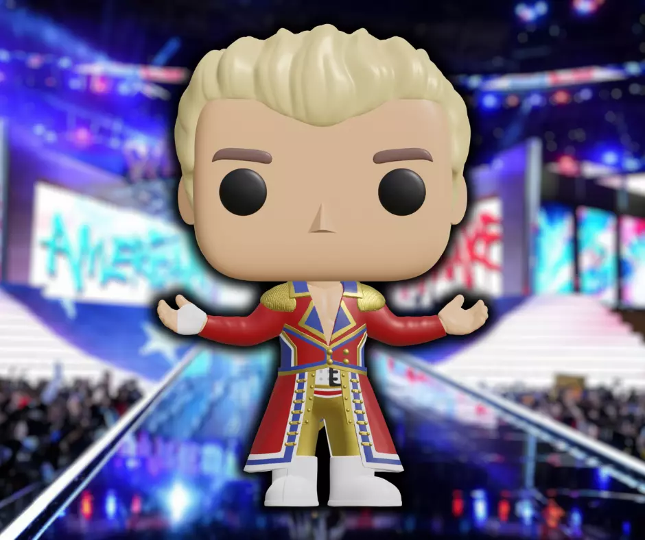 FUNKO CODY RHODES - THE AMERICAN NIGHTMARE 3D print model