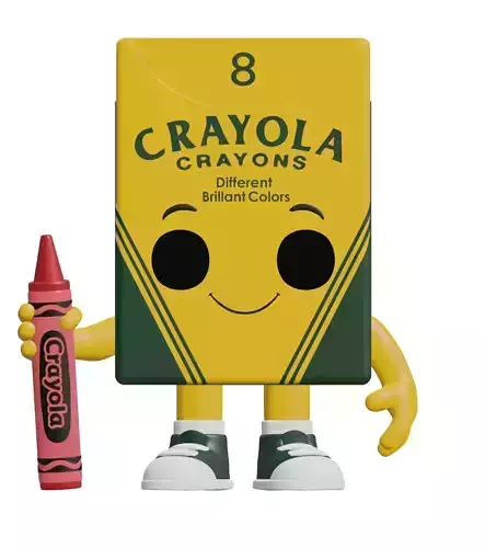 FUNKO CRAYOLA - CRAYON BOX 3D print model