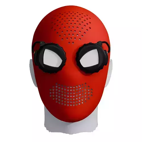 Spider-Man Homecoming homemade suit faceshell 3D print model