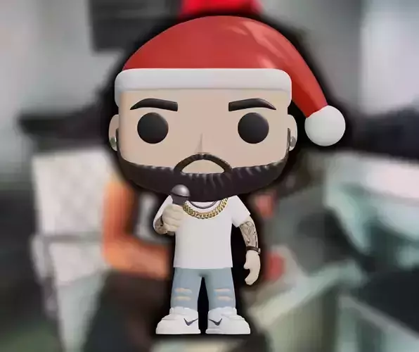 FUNKO ARCANGEL - FELIZ NAVIDAD 3D print model
