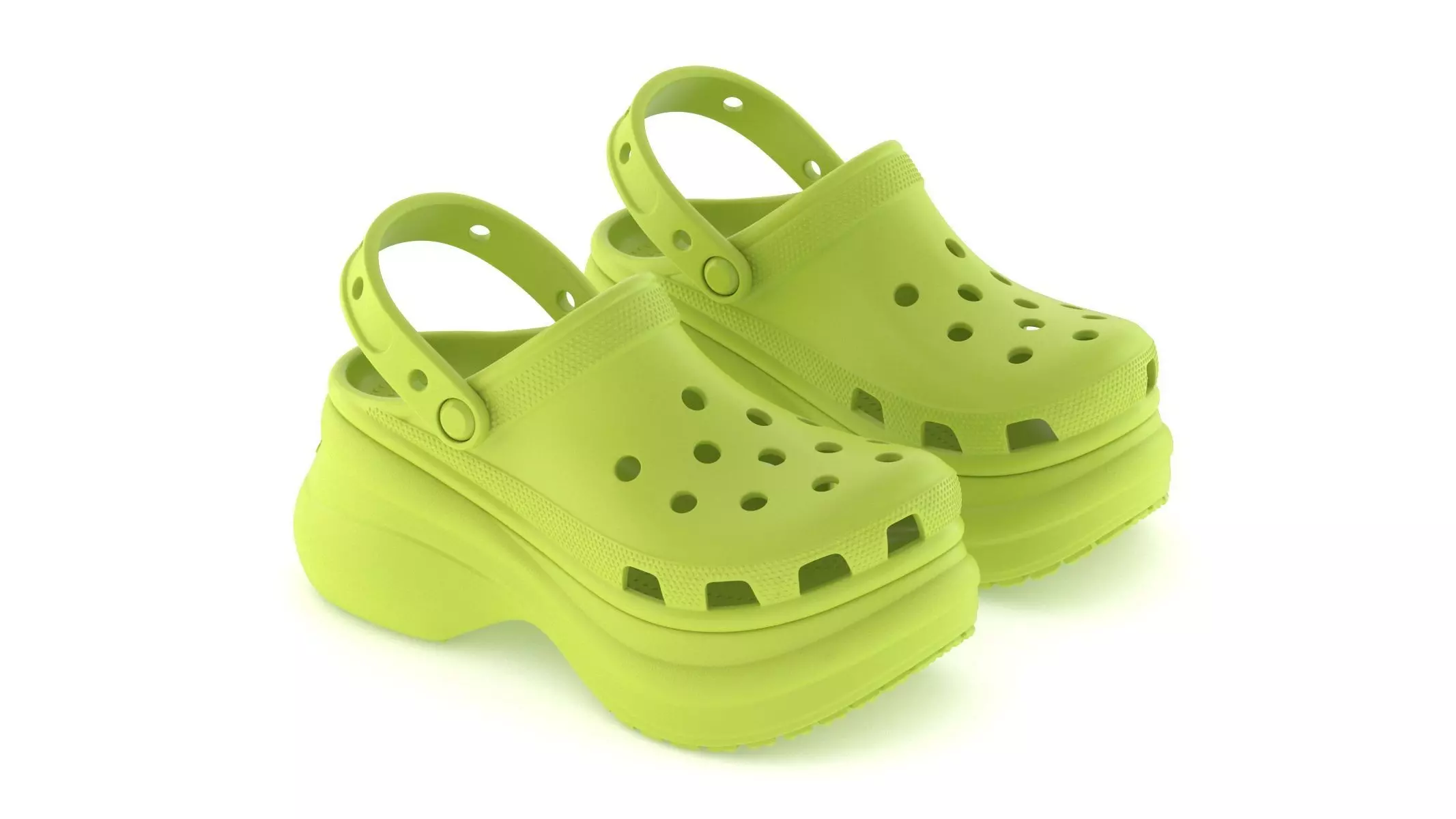 Crocs Bae Clog Kiwi 3D model