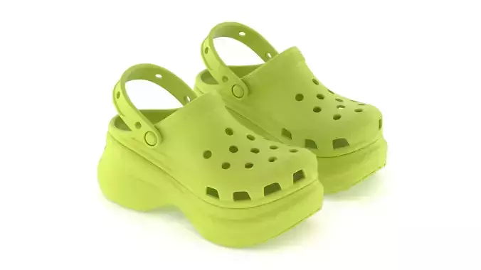Crocs Bae Clog Kiwi 3D model