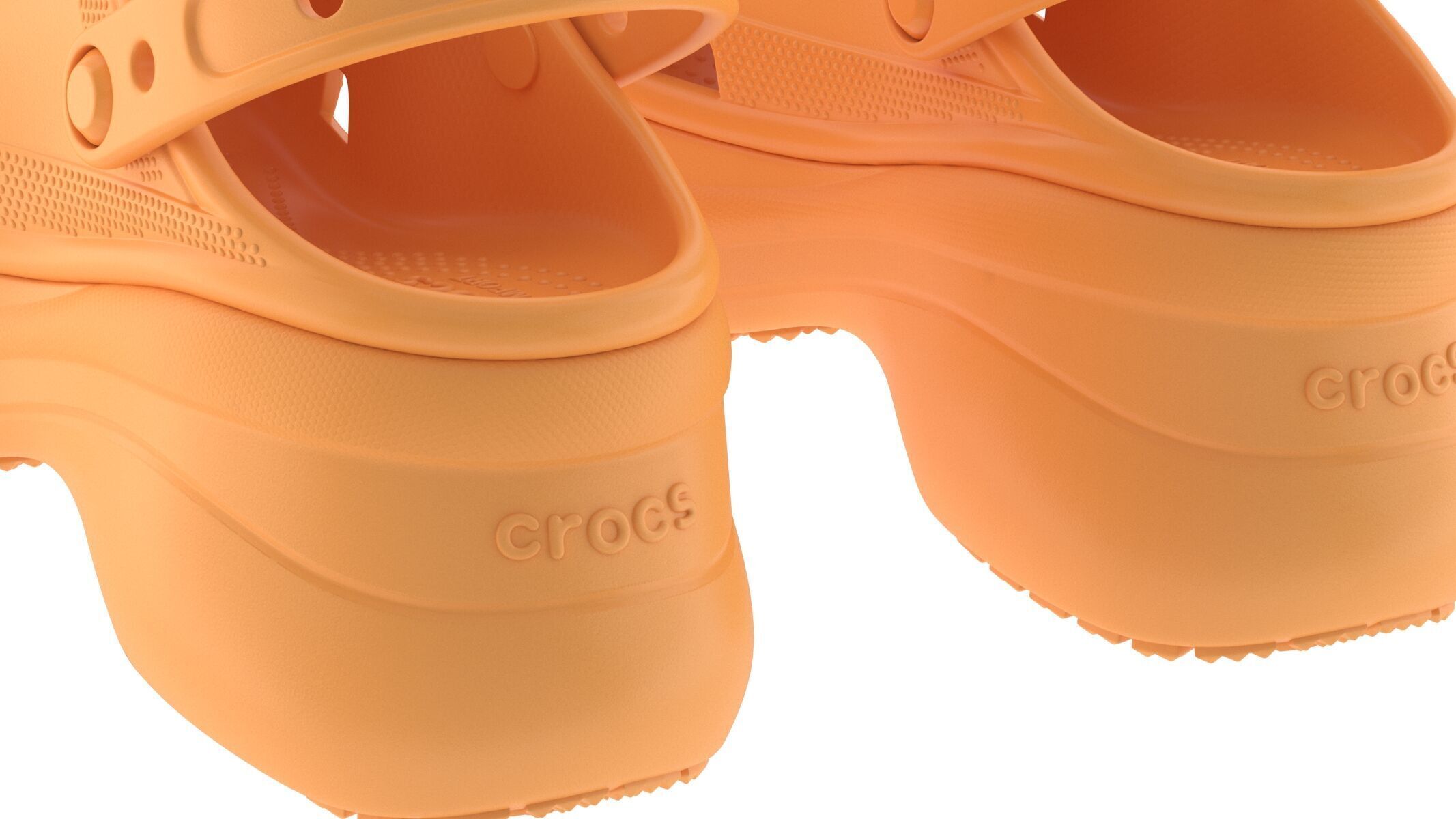 Crocs Bae Clog Orangesicle 3D model_8