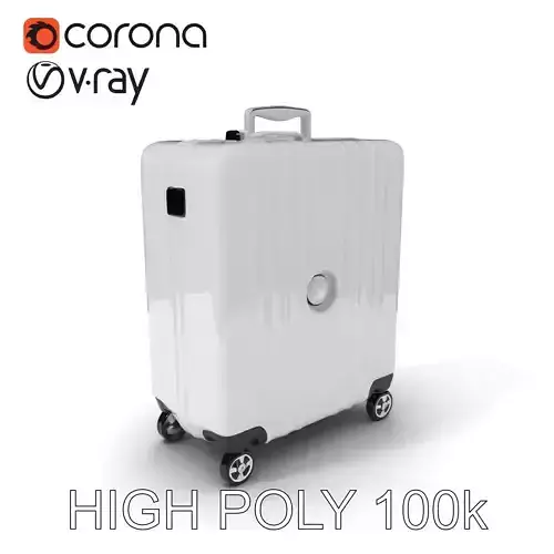 Suitcase Model Pack  Versatile Luggage Design