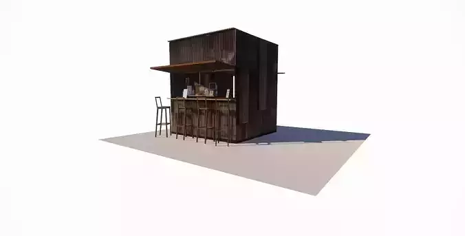 industrial coffee shop