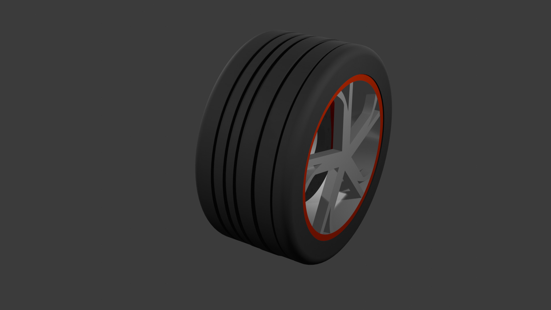 Car Wheel 3D model_9