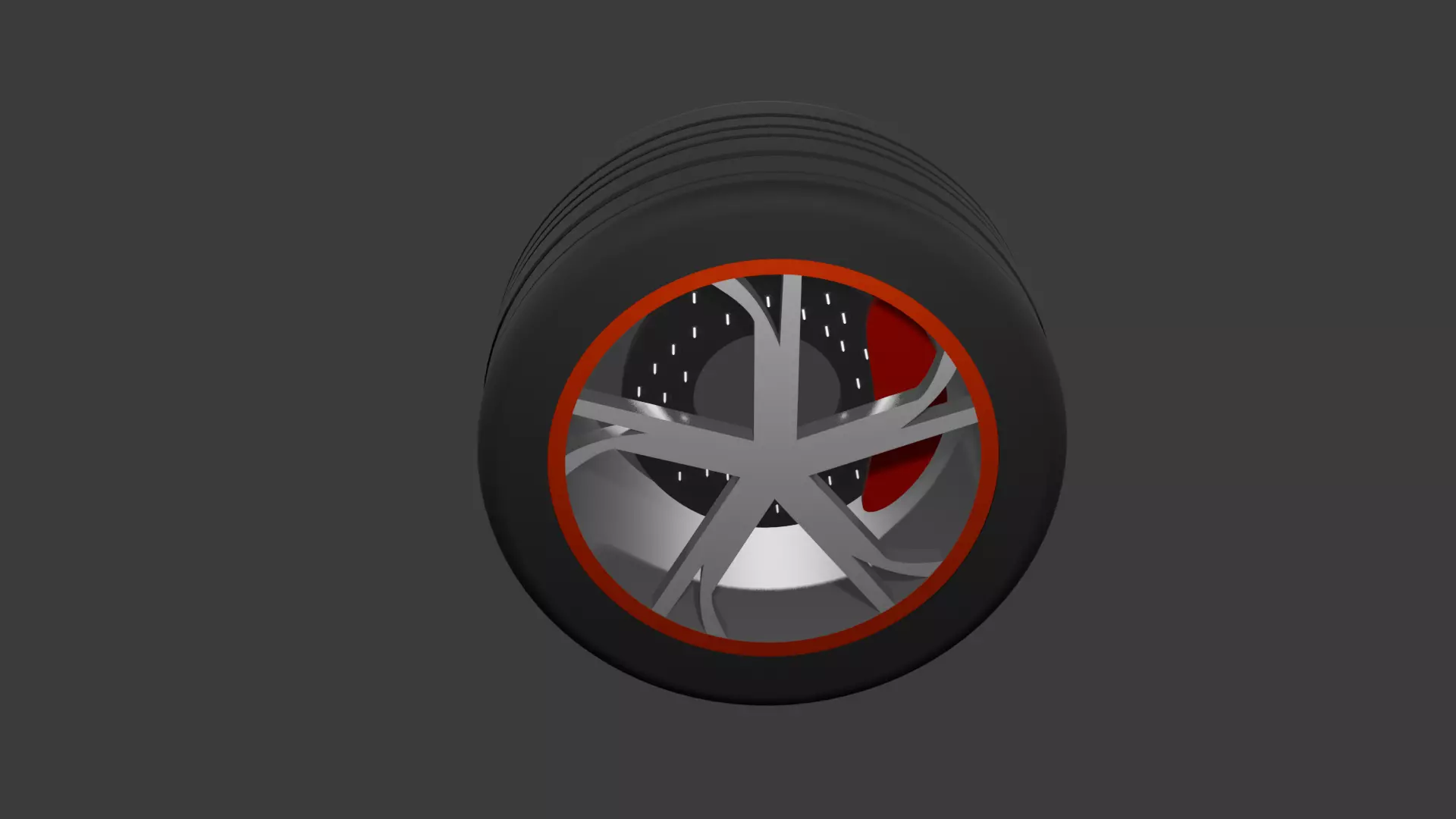  Car Wheel 3D model_0