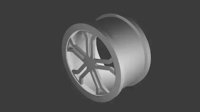 Race car Rims 3D model
