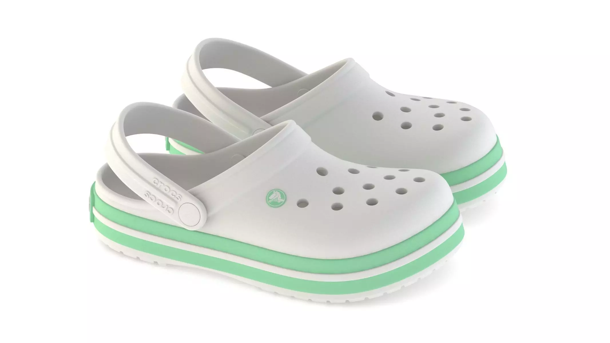 Crocs Crocband Spearmint 3D model
