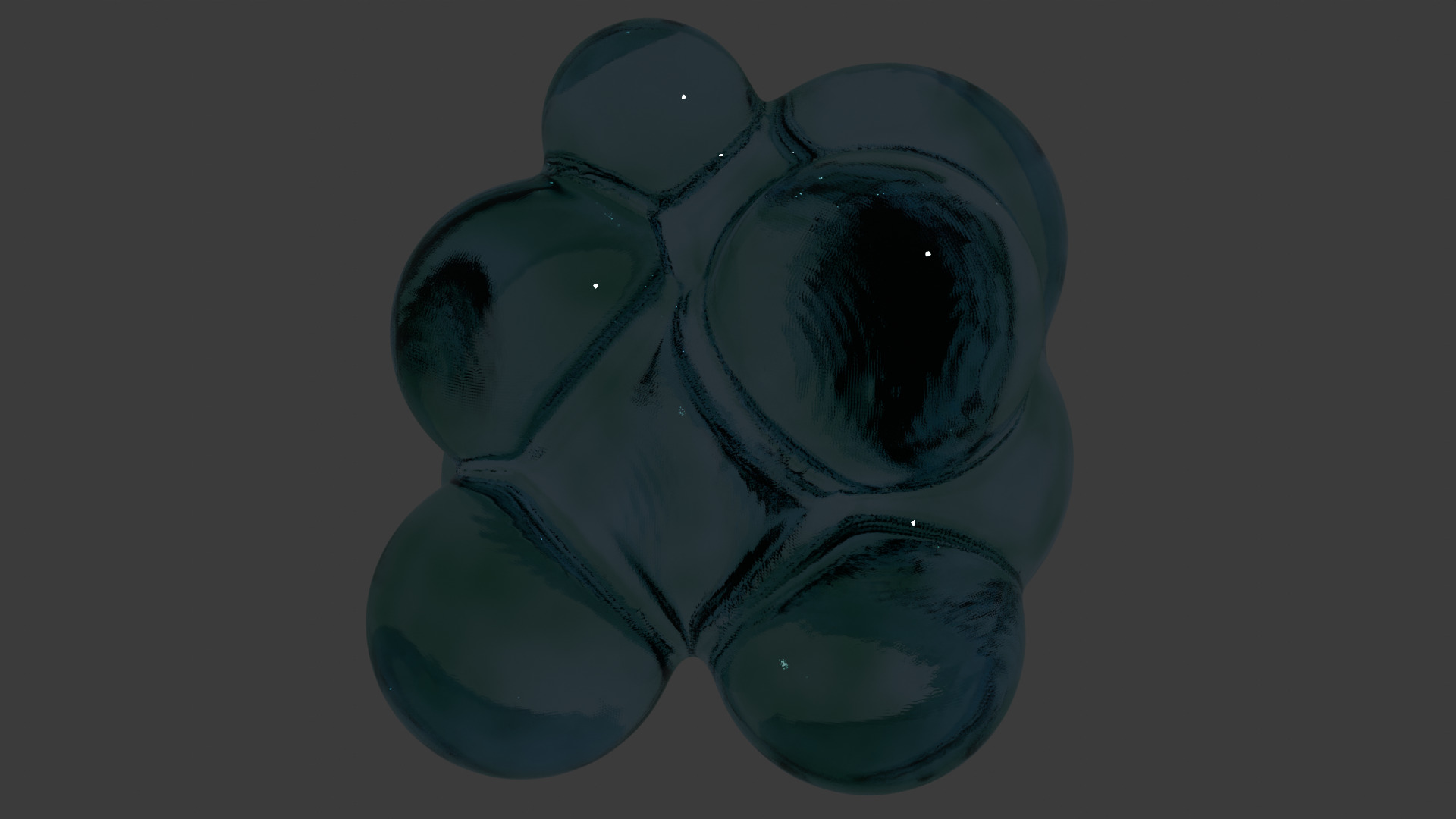 Glass Art Piece 3D model_1