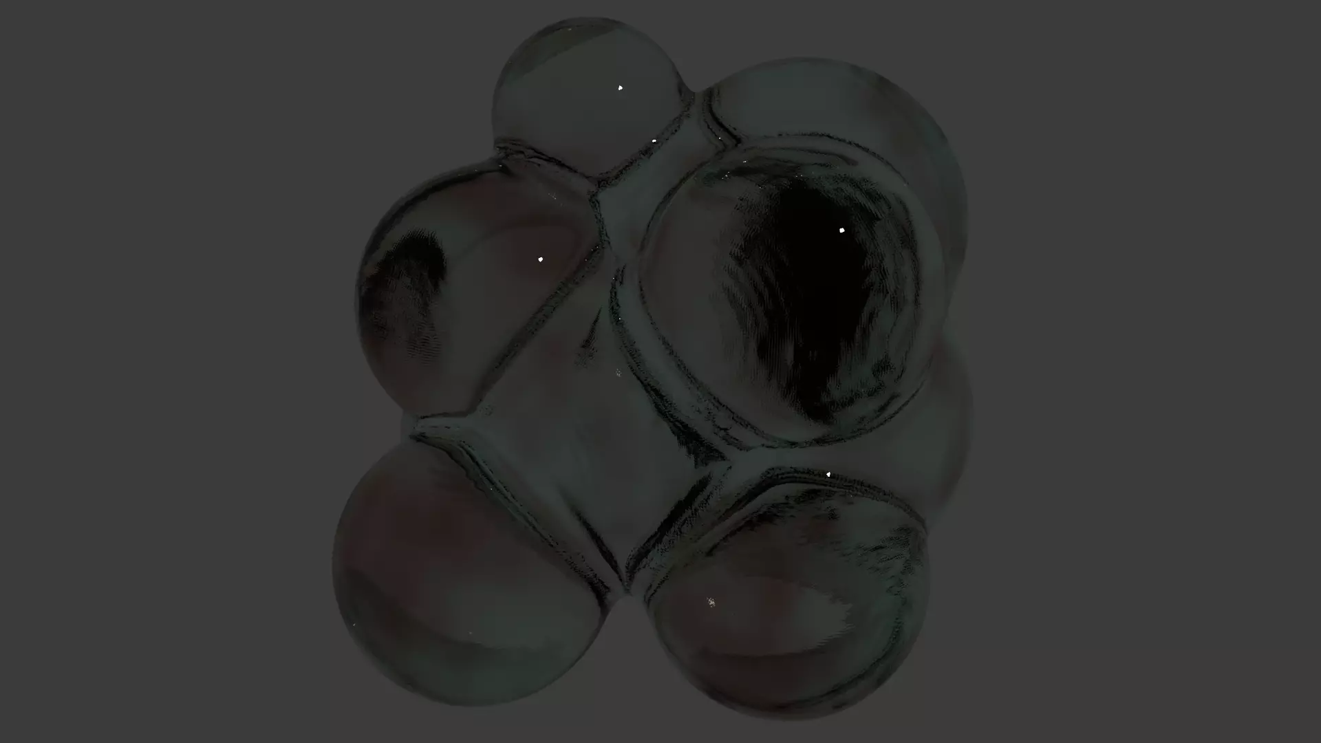 Glass Art Piece 3D model_0